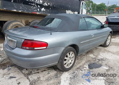 2006 Chrysler Sebring Gtc from USA, damaged, VIN 1C3EL75R26N283658